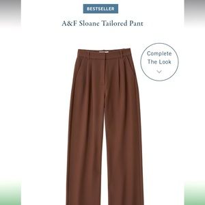 Abercrombie A&F Sloane Tailored Pant NWT